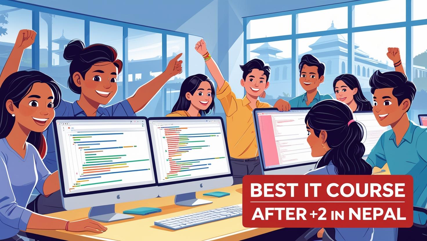 Best IT course after +2 in Nepal
